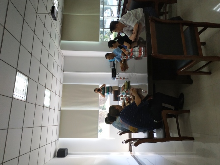 工会领导送清凉